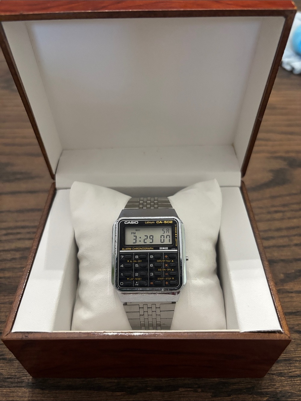 Vintage Casio CA-502 Calculator Watch